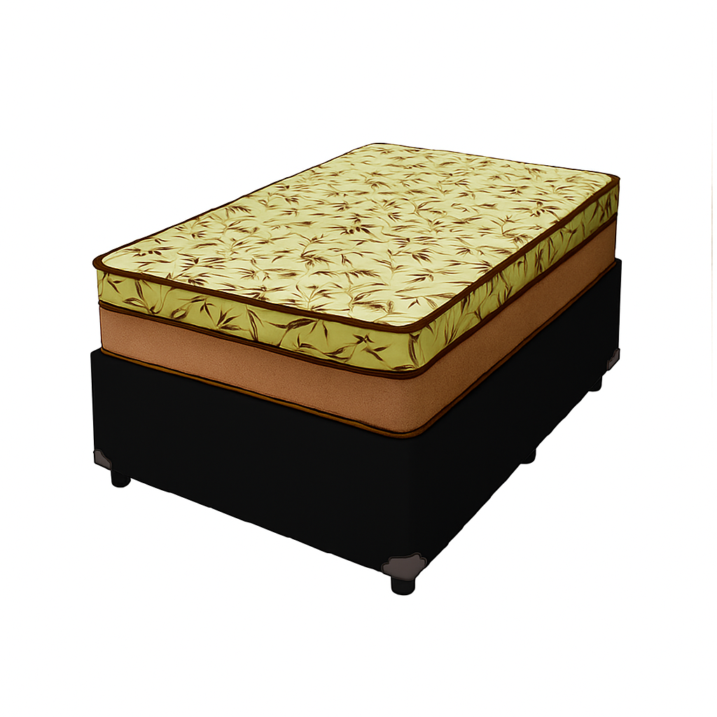 Cama Box Solteiro 88 Tecido Sintético Pre...